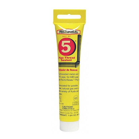 Thrifco Plumbing No. 25790 1.75-OZ, No. 5 Pipe Thread Sealant 6312008